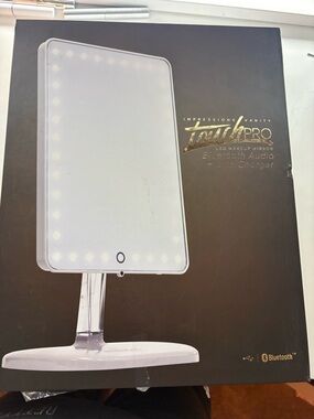 Vanity LED Makeup Mirror - White